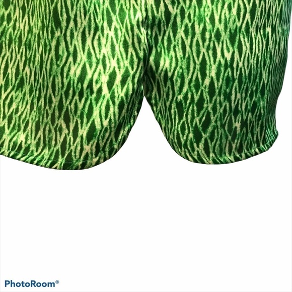 Michael Michael Kors Green Patterned Silky Smooth Sleeveless Blouse L - Picture 5 of 5